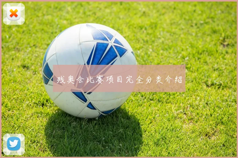残奥会比赛项目完全分类介绍