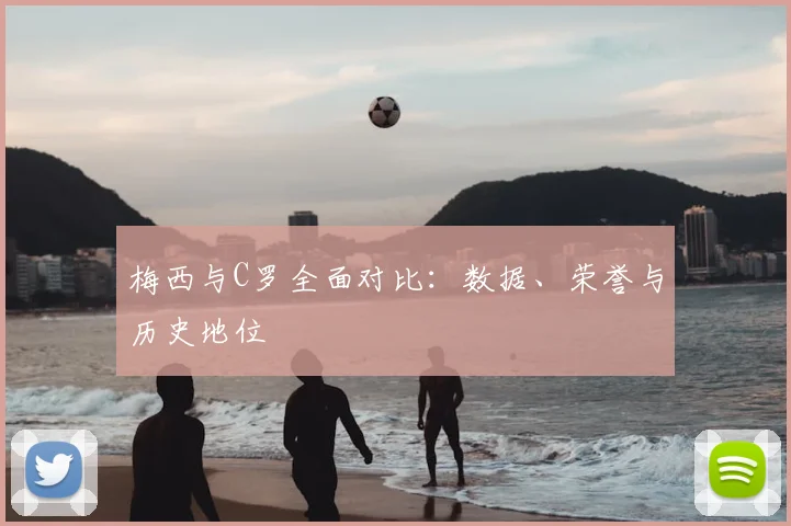 梅西与C罗全面对比:数据、荣誉与历史地位